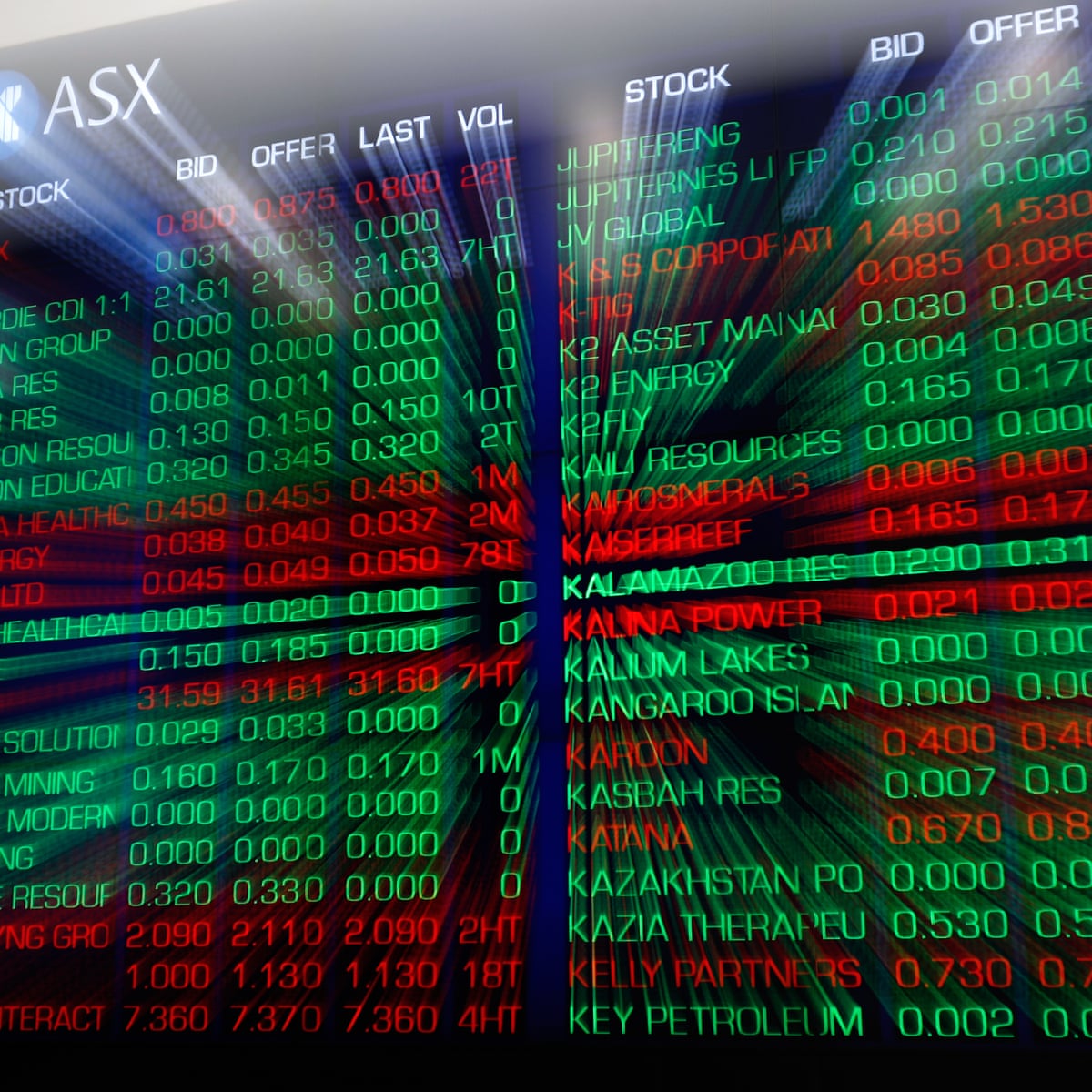Australian stock market: mayhem as ASX200 tumbles 9.7% on coronavirus fears  | Australian economy | The Guardian