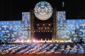 The opening ceremony of the 2016 World Nomad Games