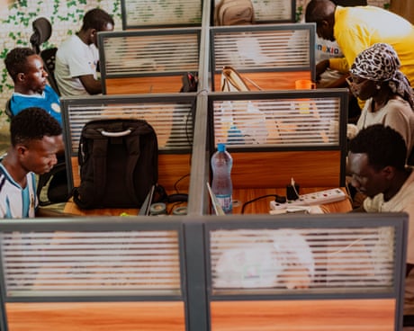 ‘Someone else will do it for less’: refugees in Kenya are powering tech for dwindling pay