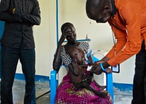 A Unicef supported therapeutic feeding centre