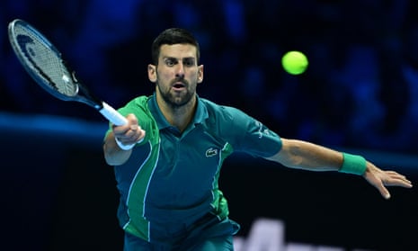 Novak Djokovic wins his match against Hubert Hurkacz in three sets.