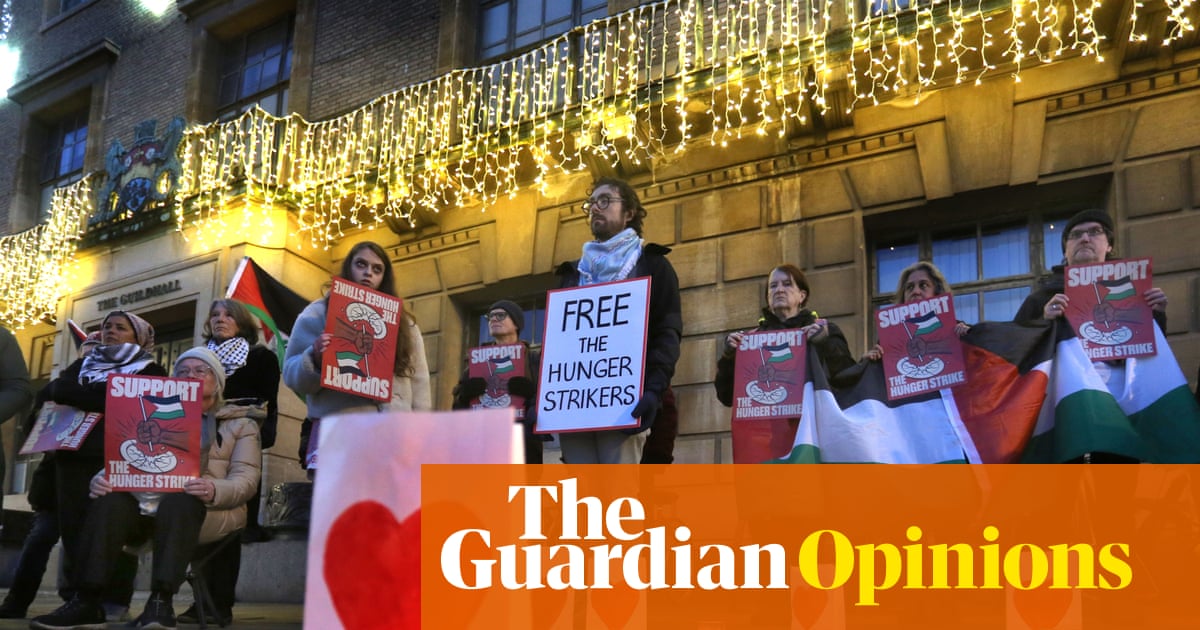 The Guardian view on the Palestine Action hunger strikers: the government is trying to ignore this protest | Editorial