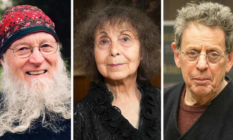 Terry Riley, Sofia Gubaidulina and Philip Glass, who have all been guests at Louth’s contemporary music society.
