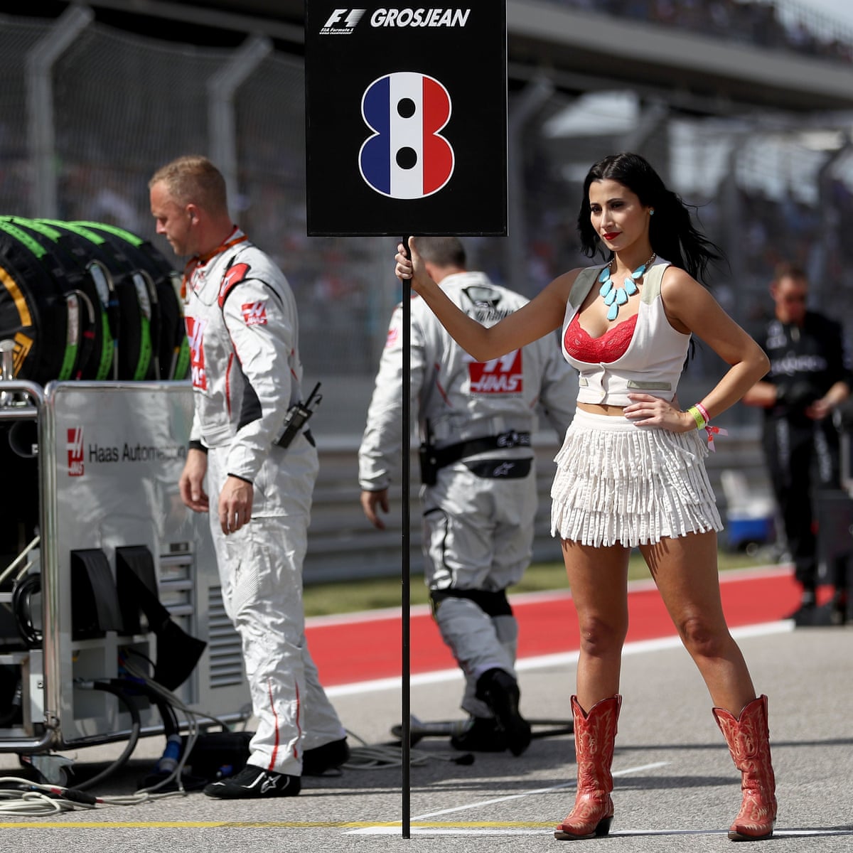 Grid Girls F1 Follows Darts By Calling Time On Women In Hotpants Gender The Guardian