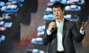 Uber CEO Travis Kalanick in Beijing.