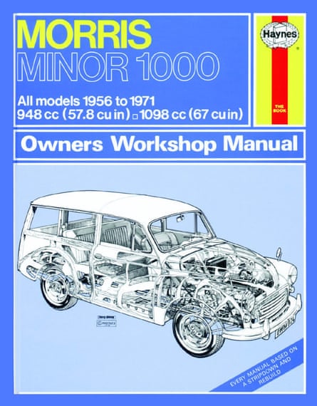 A Haynes manual for the Morris Minor 1000