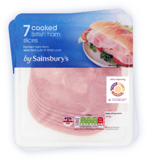 Fresh … still fresh … past best: Sainsbury’s ‘after-opening’ label.