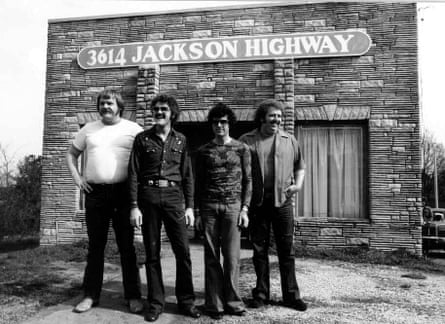 Barry Beckett, Roger Hawkins, David Hood and Jimmy Johnson, also known as The Swampers.