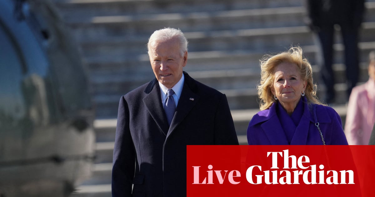 Jill Biden says she thought Joe Biden was ‘having a stroke’ during 2024 debate – live
