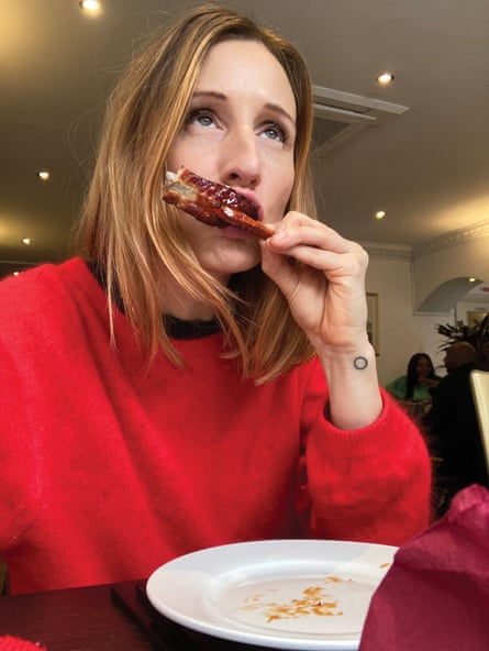 Morwenna Ferrier gets stuck in to pork ribs