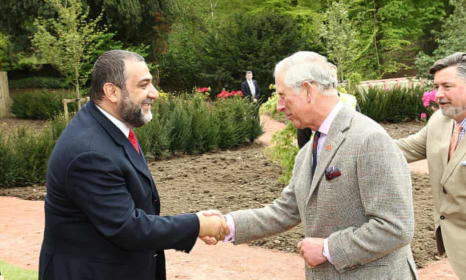 Ruben Vardanyan with Prince Charles at Dumfries House, Scotland. 