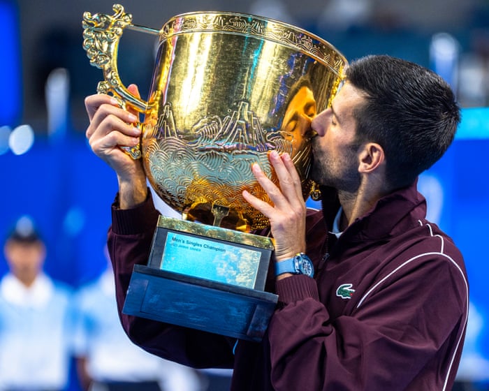 Djokovic caps remarkable week with China Open title while Alcaraz claims glory in Japan