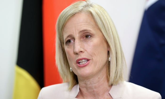 Minister for finance, Katy Gallagher.