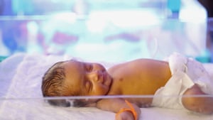 Baby wearing Bempu bracelet