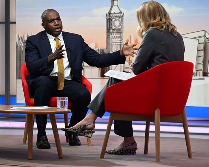 Lammy hints at U-turn to allow Palestinian scholars to bring children to UK