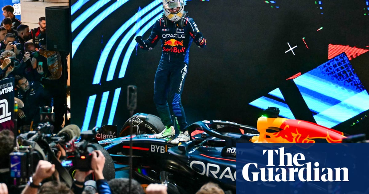 Max Verstappen wins F1 Qatar Grand Prix amid puncture chaos