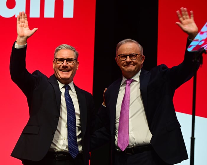 After defying predictions of his own political death, Albanese delivered some hope to ‘mate’ Starmer