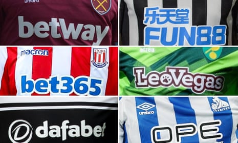 Number of clubs sponsored by betting firms is ‘disturbing’, say ...
