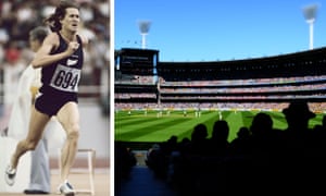 John Walker corrió la Centenary Mile alrededor del MCG durante una de las pruebas más recordadas en marzo de 1977.