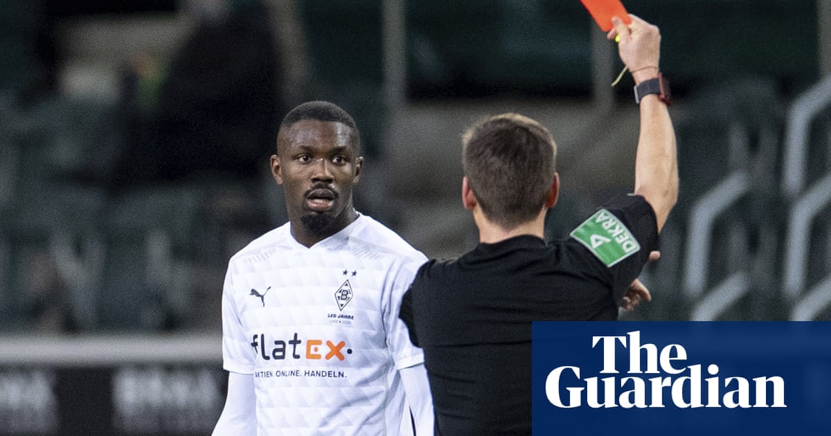 Gladbachs Marcus Thuram handed six-match ban for spitting at opponent