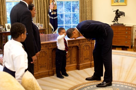 May 2009 Jacob ­Philadelphia asked Obama if his hair was like his, so the most powerful man in the world bowed to a child