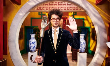 The Crystal Maze presenter Richard Ayoade