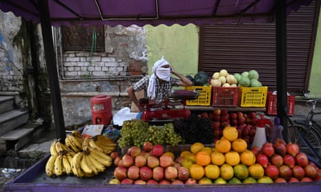 A fruit vendor’s stall