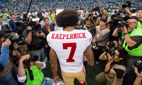 Colin Kaepernick’s protest attracted huge attention last season