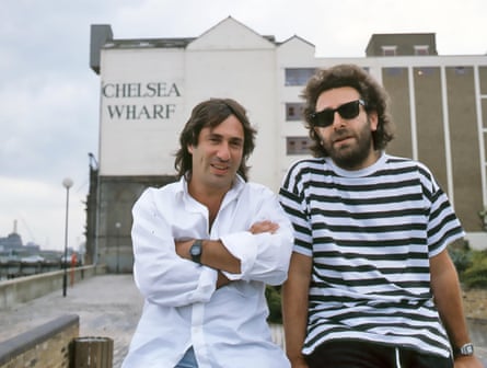 Film-makers … Lol Creme and Kevin Godley in the early 1980s.