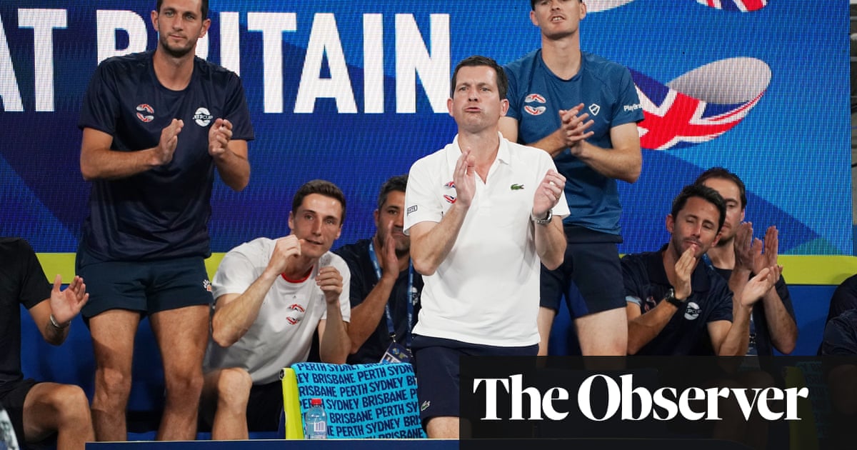 Tim Henman keeps a cool head as Britain feel the heat in the ATP Cup
