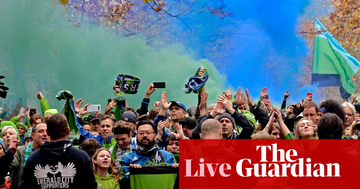 MLS Cup final: Seattle Sounders v Toronto FC – live!