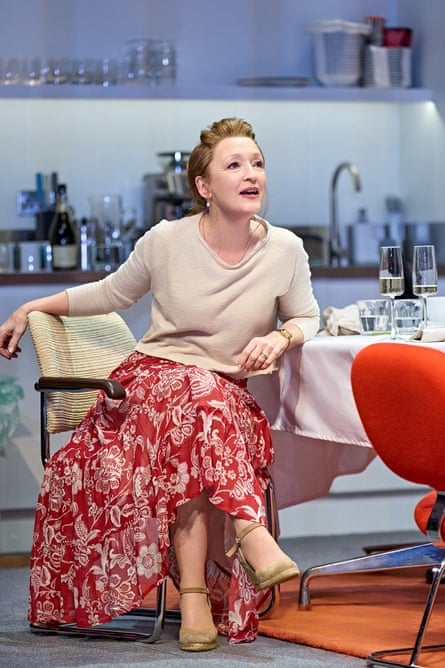 Lesley Manville in Oedipus.
