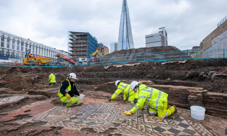 The site, near the Shard, is thought to have been a staging post for travellers entering or leaving Roman London on the north side of the Thames.