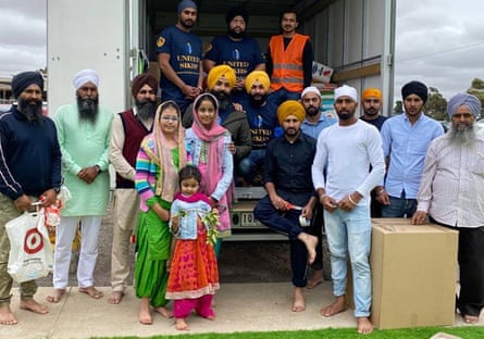 The United Sikhs volunteers in Bairnsdale