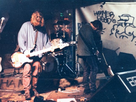Naked Souls playing in a Zurich squat in 1993.