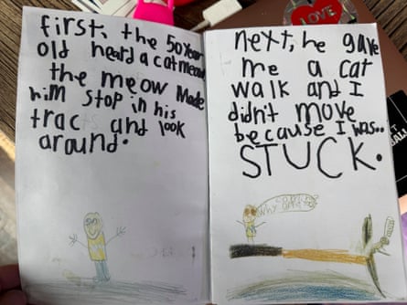 An account of the rescue, written by Brian’s seven-year-old son, Ben.