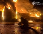 Russia attacks Ukraine’s energy and railway infrastructure in deadly overnight strikes – Europe live