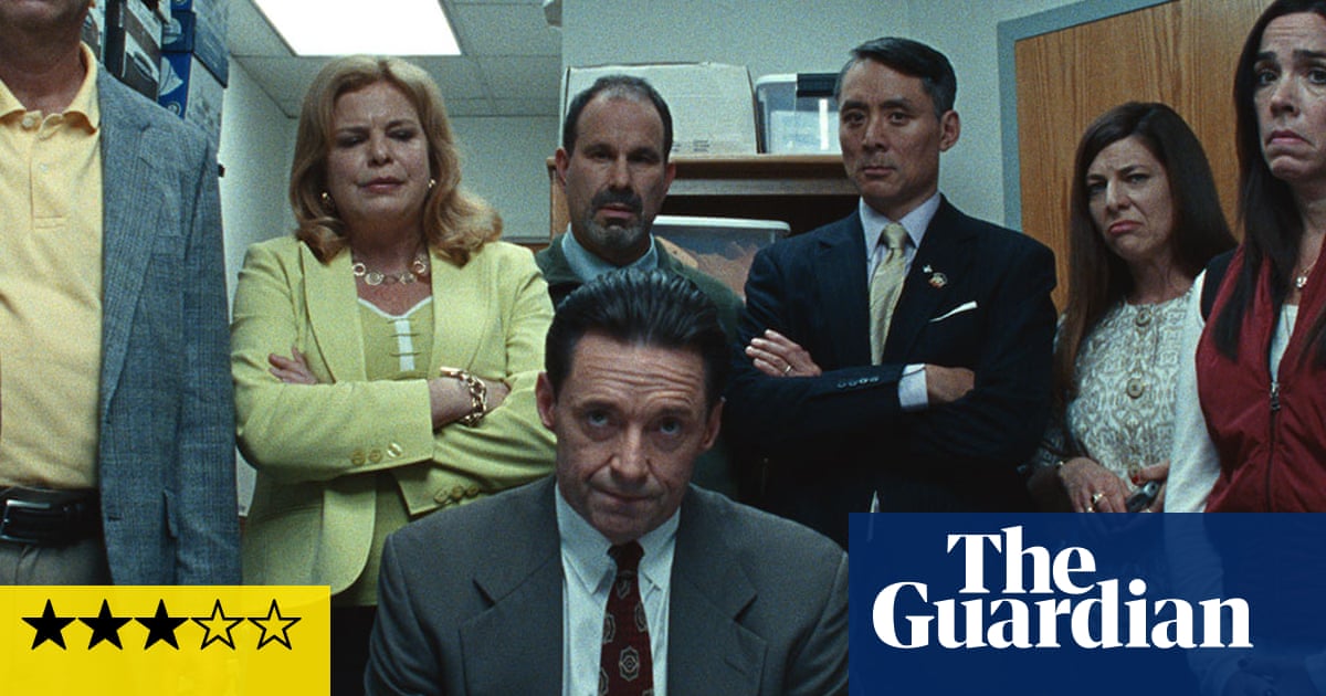 Bad Education review – Hugh Jackman steals embezzlement drama