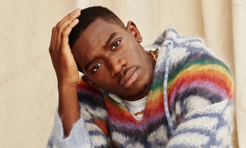 ‘What I bring to the character is the ambition of growing up in poverty’: Damson Idris wears hoodie and T-shirt celine.com, and necklace by Isabel Marant (matchesfashion.com).