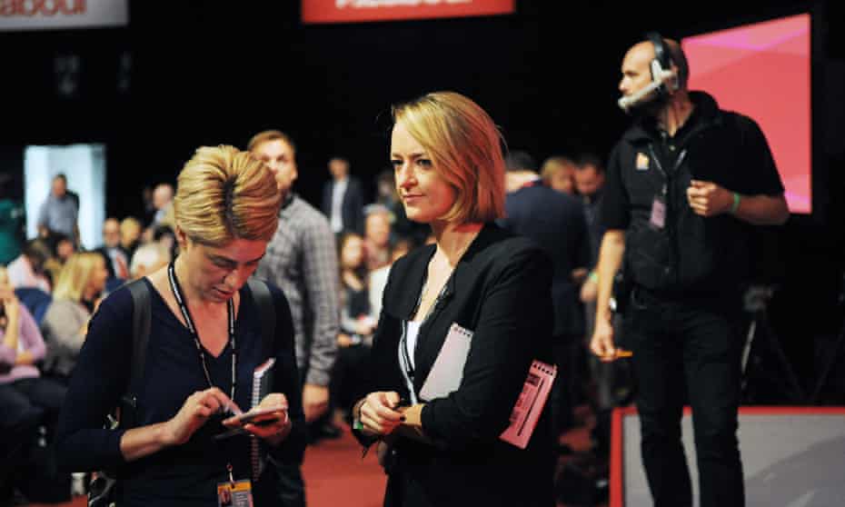 Laura Kuenssberg at the 2016 Labour conference.