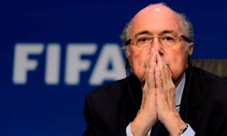 Sepp Blatter pictured in 2015