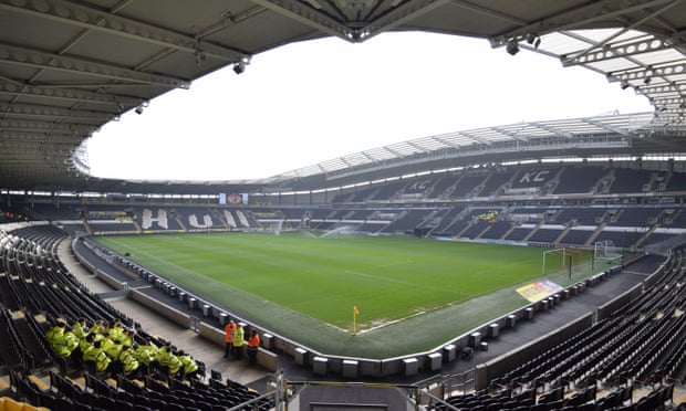 A general view of the Hull City KC Stadium.