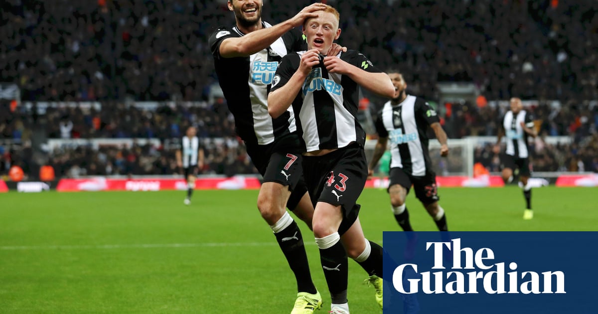 Newcastle’s Matty Longstaff stuns Manchester United with goal on debut