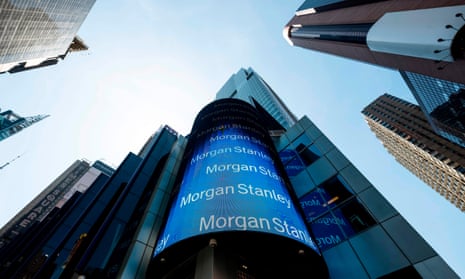 Morgan Stanley’s New York offices. The bank is not expected to ask staff and visitors to provide proof of their Covid vaccination status. 
