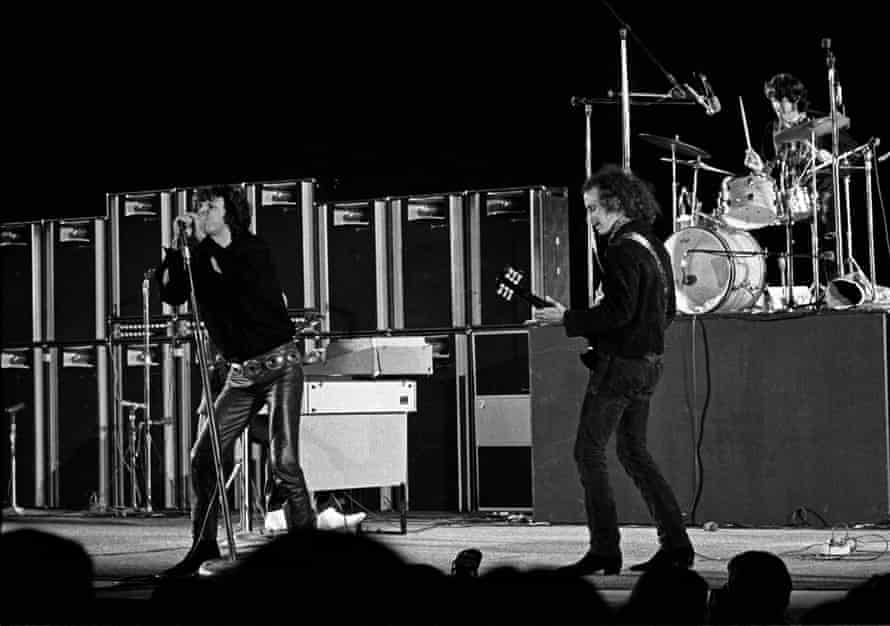 The Doors performing