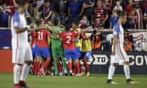 USA's World Cup hopes take hit in defeat