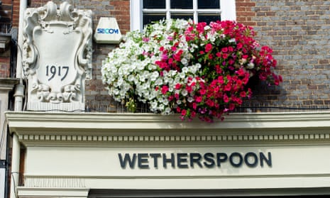 The King and Castle Wetherspoon pub in Windsor.