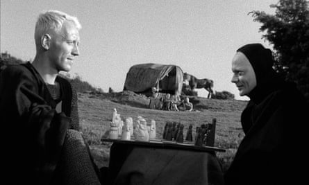 Max von Sydow in The Seventh Seal.