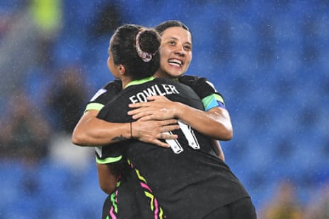 Sam Kerr knows better than most how much scoring would mean to Mary Fowler.