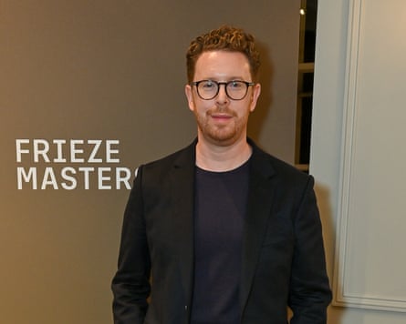 A photograph of British Museum director Nicholas Cullinan